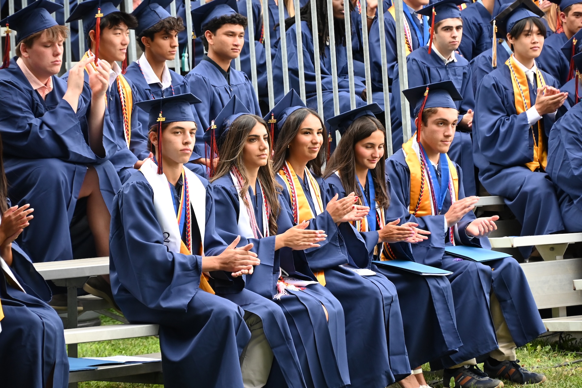 The commencement included various student performances.