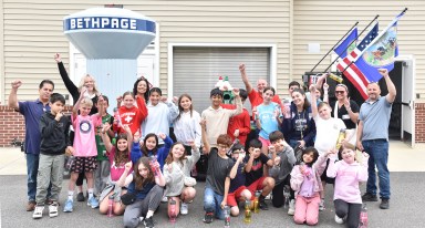 Over 150 students toured the Bethpage Water District.