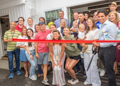 Schoolhouse Play & Cafe celebrated its grand opening in Farmingdale with a ribbon cutting.