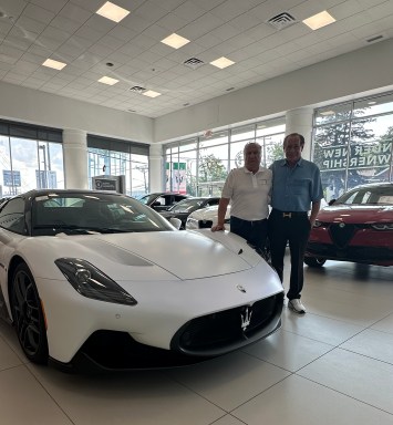 Champion Maserati owner John Ficaro