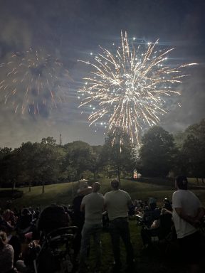 The village of East Hills joined together to celebrate the 249th birthday of America in a July 4 celebration with music, food and fireworks.