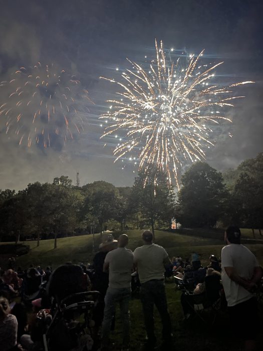 The village of East Hills joined together to celebrate the 249th birthday of America in a July 4 celebration with music, food and fireworks.