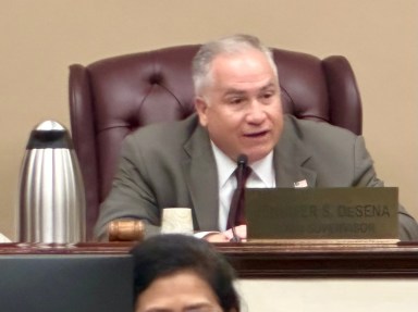 Deputy Town Supervisor Joseph Scalero presided over the North Hempstead Town Board meeting in Town Supervisor Jennifer DeSena's absence.