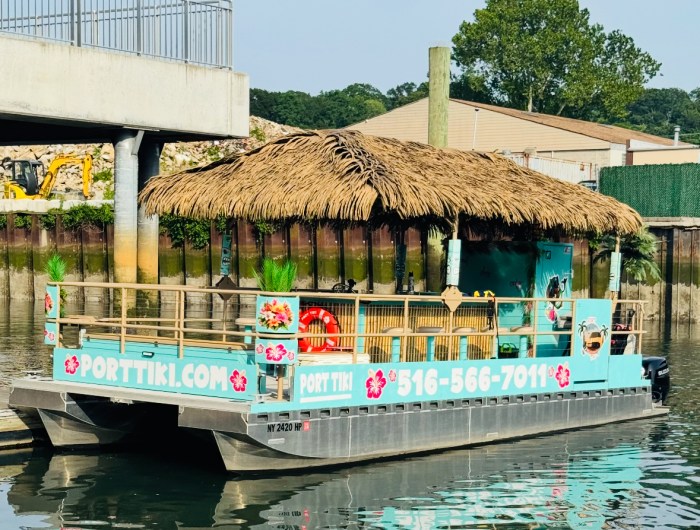 Port Tiki offers two-hour private cruises from Port Washington and Glen Cove