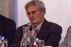 Dr. Walter Markowitz, Assistant Professor of Health Professions at Hofstra University, was a panelist at the Health Tech 2.0 Summit on July 12, 2018. (Photo by Matthew Kropp)